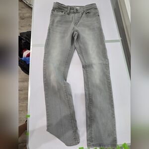 Boys size 14R gray jeans